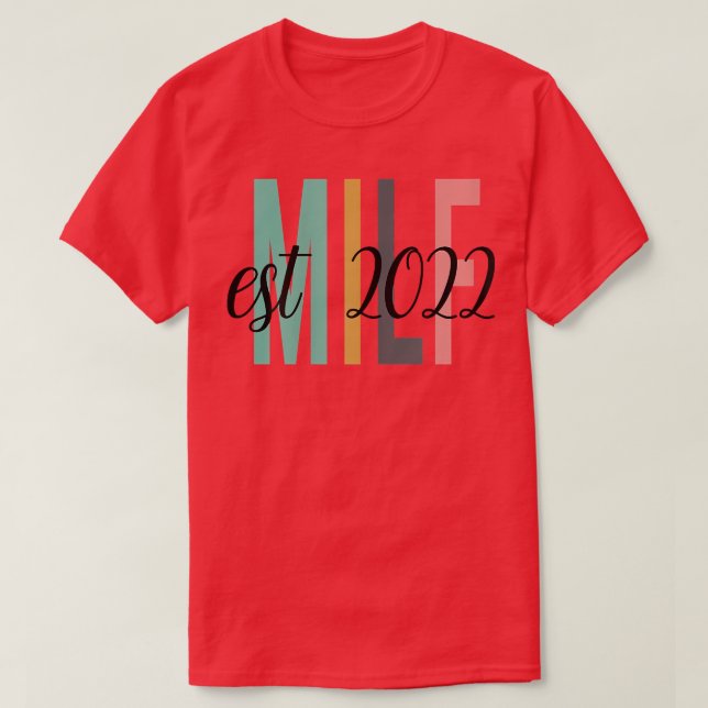 T-shirt Womens MILF Est  (Design devant)