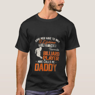 T-shirt Womens My Favori Pool Billard Snooker Player Ca