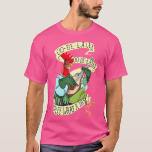 T-shirt Womens Oo De Lally Golly Quel Jeu De Rooster De Jo