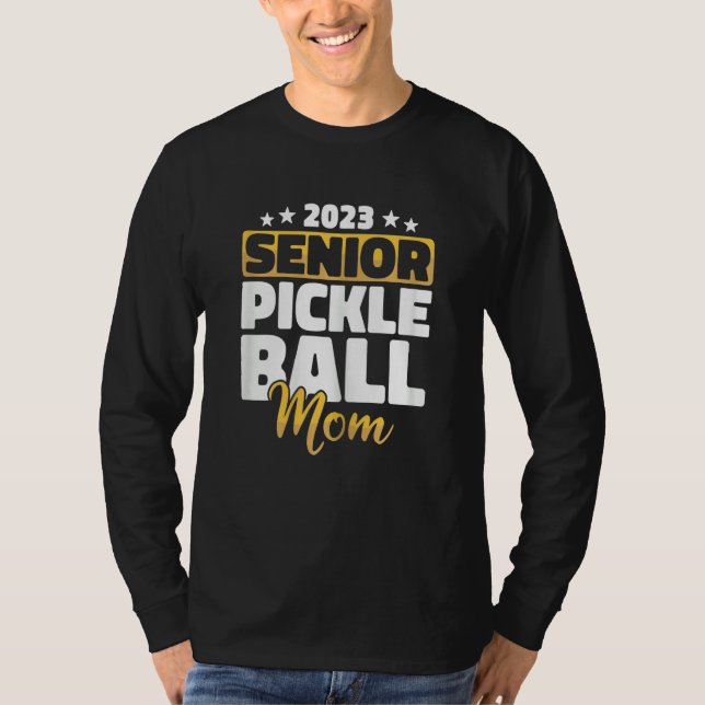 T-shirt Womens Paddles  Pickleball Player Senior Picklebal (Devant)