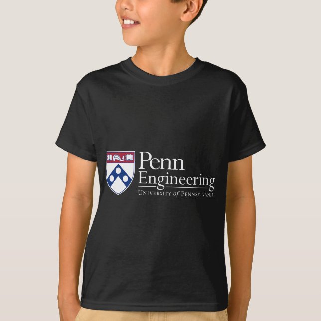 T-shirt Womens Penn Quakers Apparel School of Engineering (Devant)