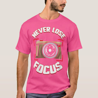 T-shirt Womens Photographer Camera Photography