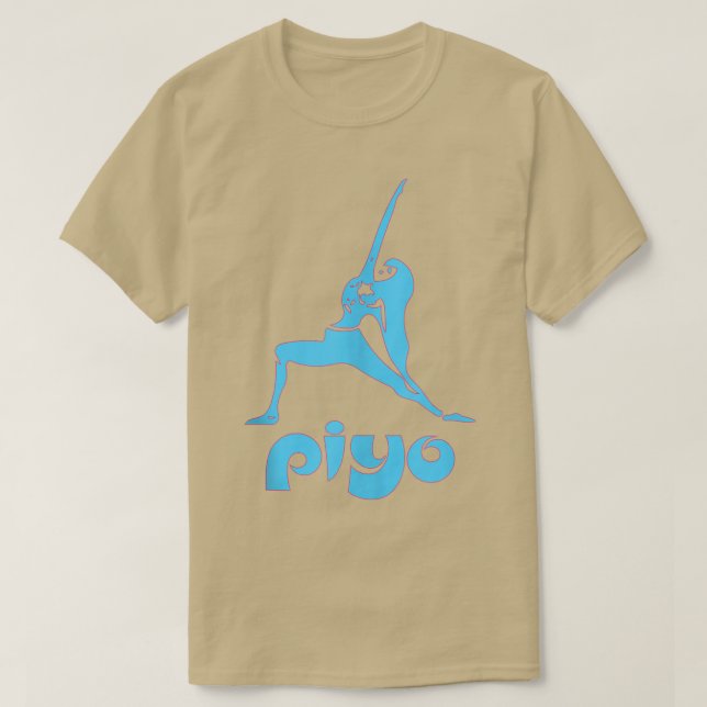 T-shirt Womens Piyo ApparelBeautiful Womens Piyo Stretch 1 (Design devant)