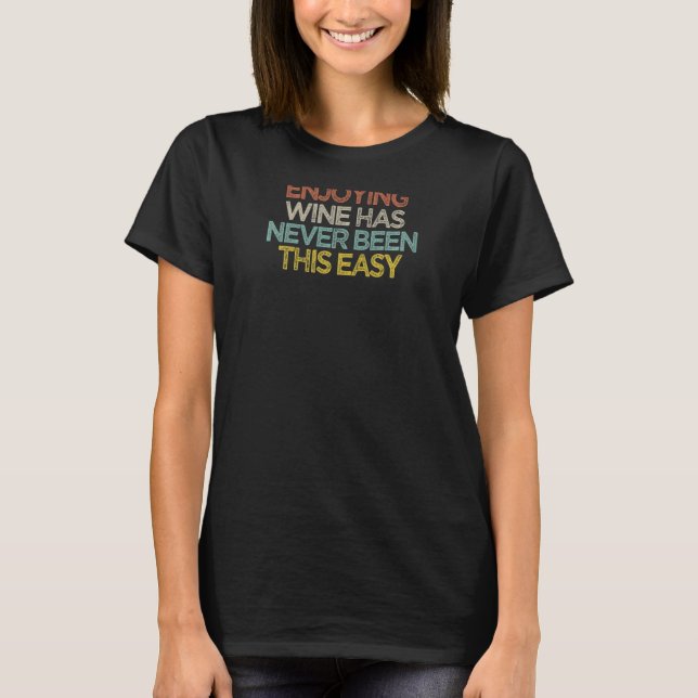 T-shirt Womens Retro 2022 Dégustation De Vins Frien (Devant)