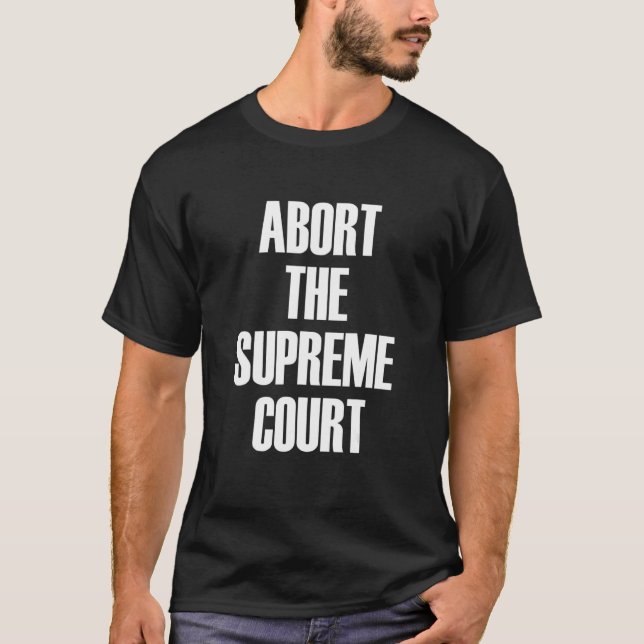 T-shirt Women's Rights Activist Reproductive Retro Abort T (Devant)