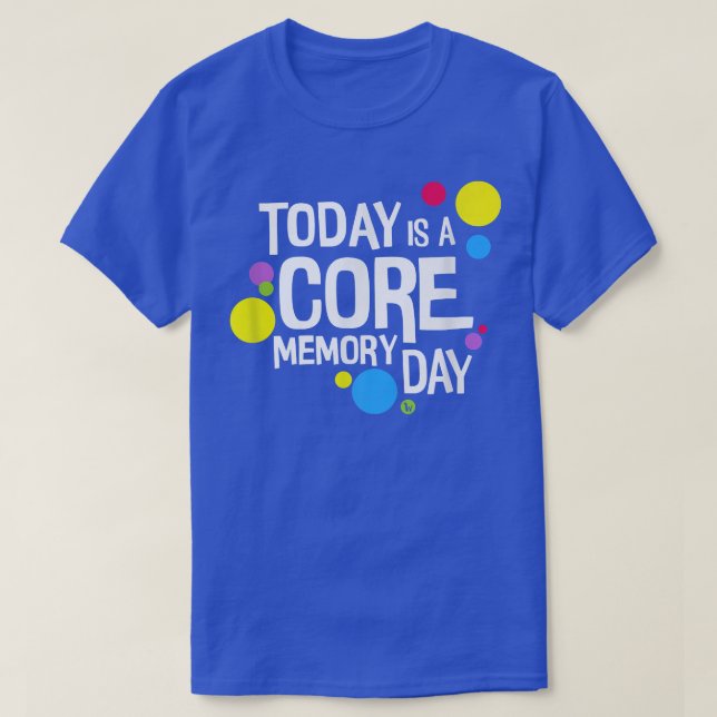 T-shirt Womens Today est une conception de jour mémoire  (Design devant)