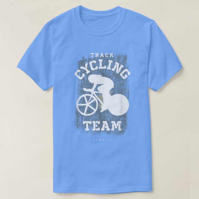 T-shirt Womens Track Cycling Somalie Road Bike Speed Cycli (Design devant)