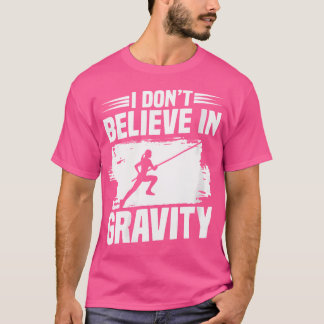 T-shirt Womens Trackfield Pole Vaulter Pole Vaulter Glove