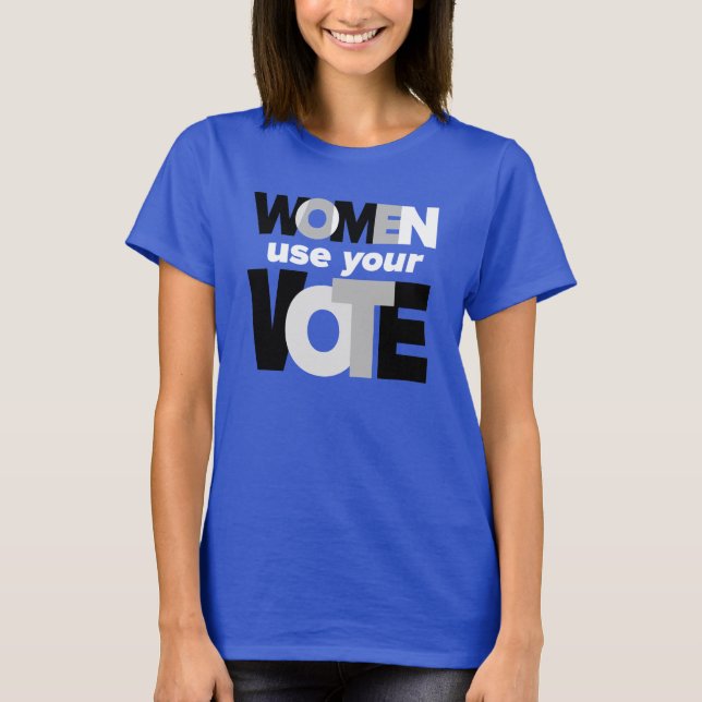 T-shirt Women's Vote (Devant)