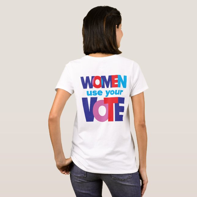 T-shirt Women's Vote (Dos entier)