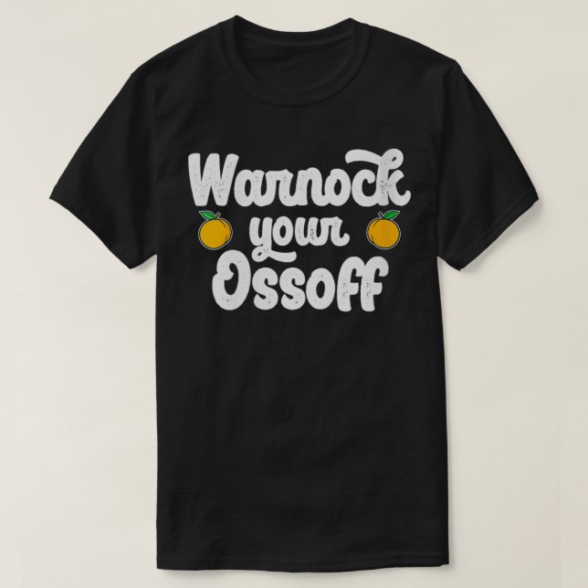 T-shirt Womens WARNOCK VOTRE OSSOFF Funny Georgia Raphael  (Design devant)