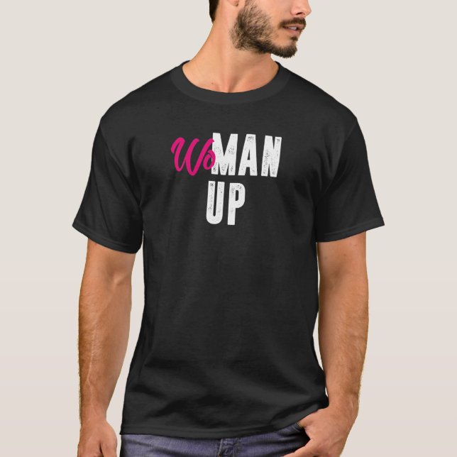 T-shirt Womens woman up   (Devant)