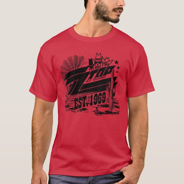 T-shirt Womens ZZop Est 1969our VNeck friends (Devant)