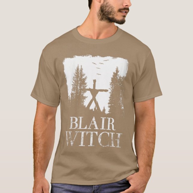 T-shirt Womenshe Blair Witch Project Simplifiedrees Poster (Devant)