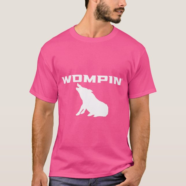 T-shirt WOMPIN blanc (Devant)