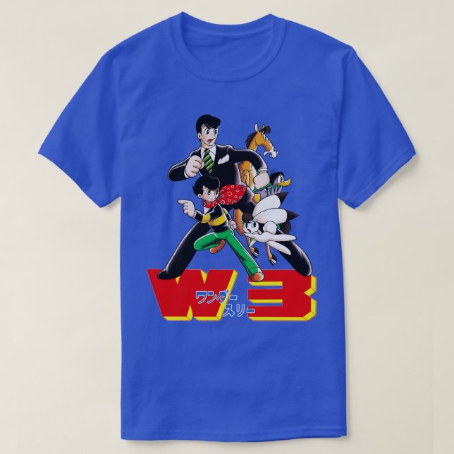 T-shirt Wonder 3 L'Extraordinaire 3 Osamu Tezuka (Design devant)