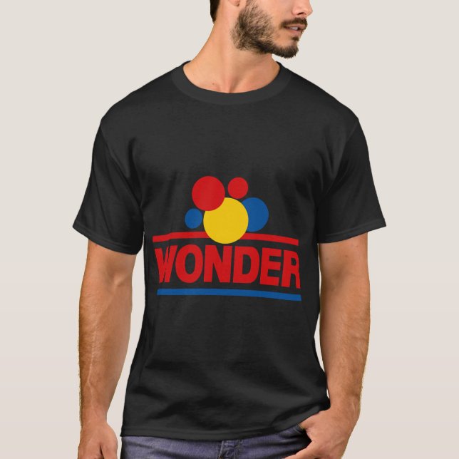 T-shirt Wonder family vintage friend (Devant)