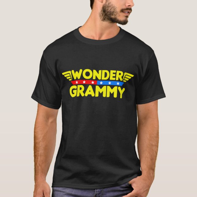 T-shirt Wonder Grammy Fête des Mères Cadeau Maman grand-mè (Devant)