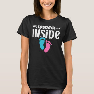 T-shirt Wonder Inside Faire-part bébé enceinte dans Pr