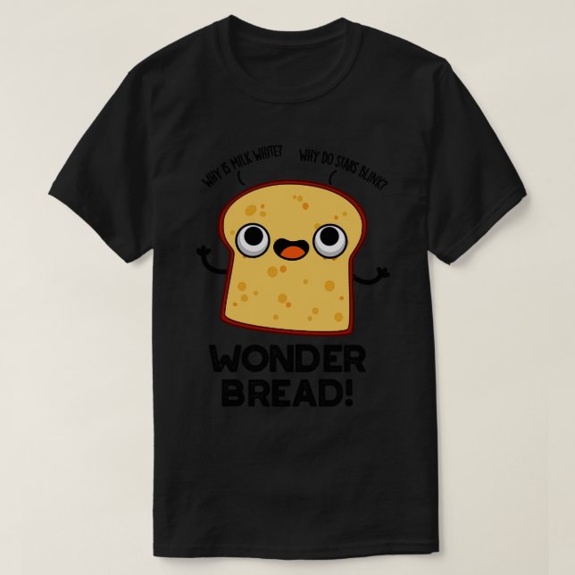 T-shirt Wonder Pain Funny Food Pun 1 (Design devant)