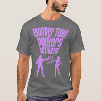 T-SHIRT WONDER TWINS 3