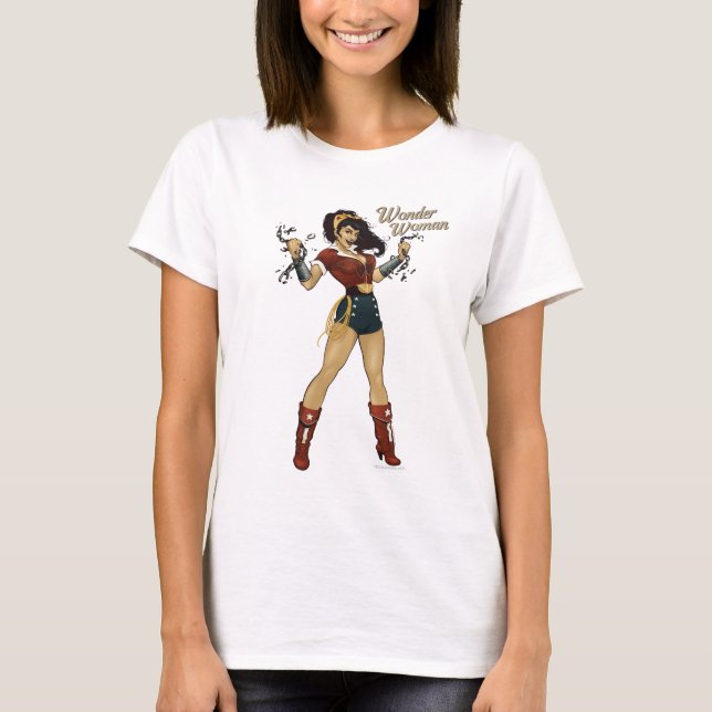 T-shirt Wonder Woman Bombshell (Devant)
