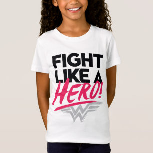 T-Shirt Wonder Woman - Combattre Comme Un Héros
