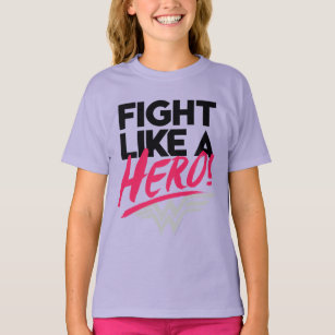 T-shirt Wonder Woman - Combattre Comme Un Héros