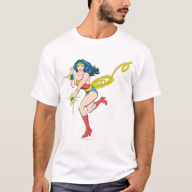 T-shirt Wonder Woman Cuffs (Devant)