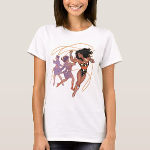 T-shirt Wonder Woman Diana Prince Transformation