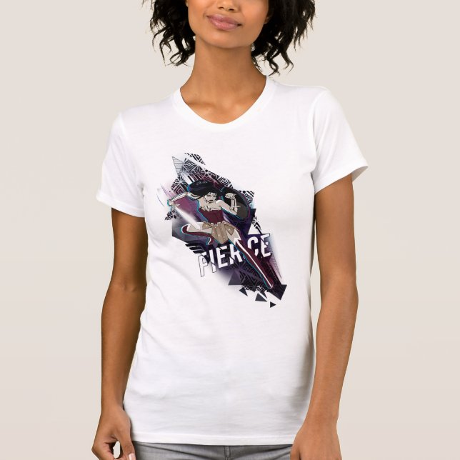 T-shirt Wonder Woman - Fierce (Devant)