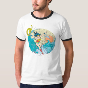 T-shirt Wonder Woman Ocean Sky