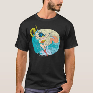 T-shirt Wonder Woman Ocean Sky