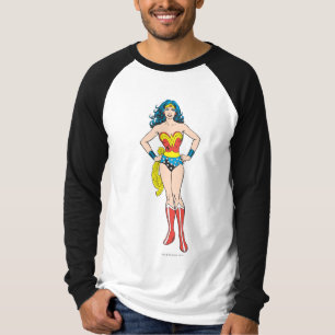 T-shirt Wonder Woman tient sur les hanches