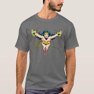 T-shirt Wonder Woman va de l'avant