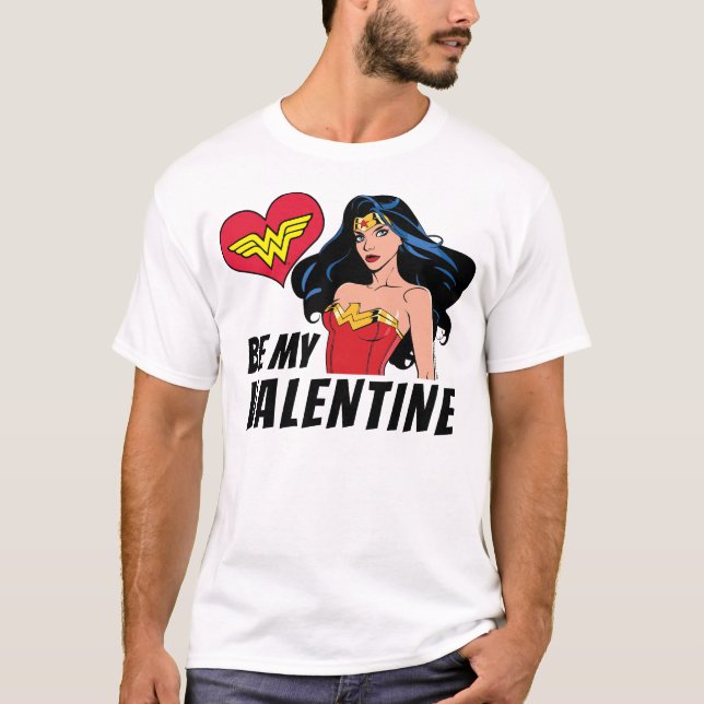 T-shirt Wonder Woman | Vous êtes merveilleuse Valentine (Devant)