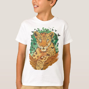 T-shirt wonderful leopard design with a grandiosa charisma