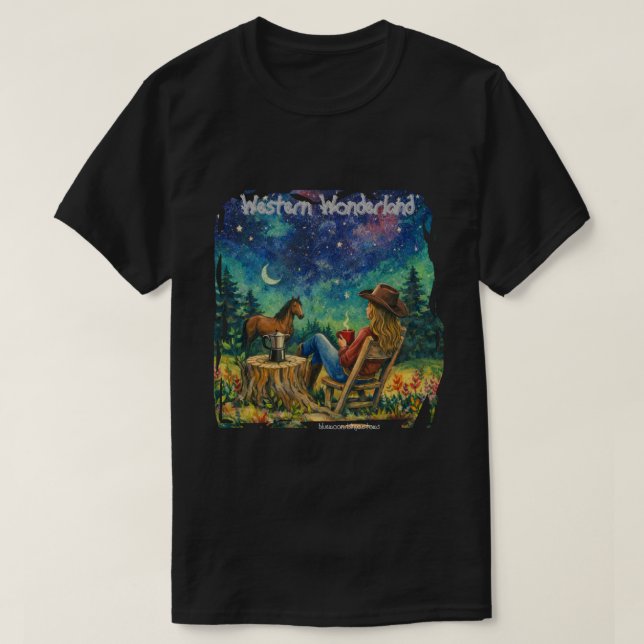 T-shirt Wonderland  (Design devant)