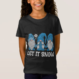 T-Shirt Wonderland Gnomes hiver Neige Gnomes neige neige n