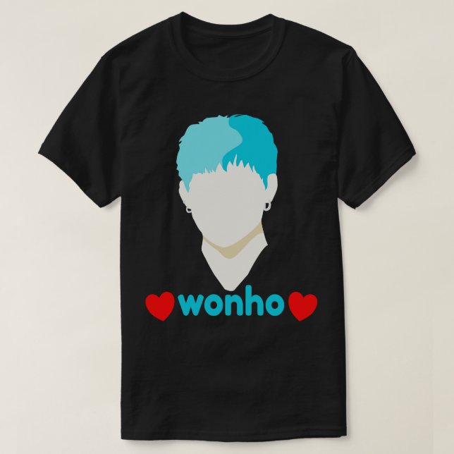 T-shirt Wonho Love Fan Club Fandom (Design devant)