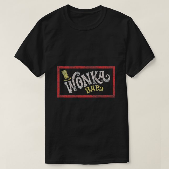 T-shirt Wonka Bar (Willy Wonka &amp; Chocolate Factory (Design devant)