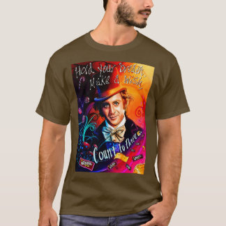 T-shirt Wonka et fanart chocolat