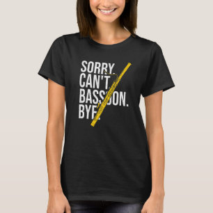 T-shirt Woodwind Instrument Bassoonist & Bassoon Player