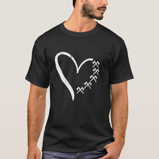 T-shirt Woodworker Axes Lumberjack (Devant)
