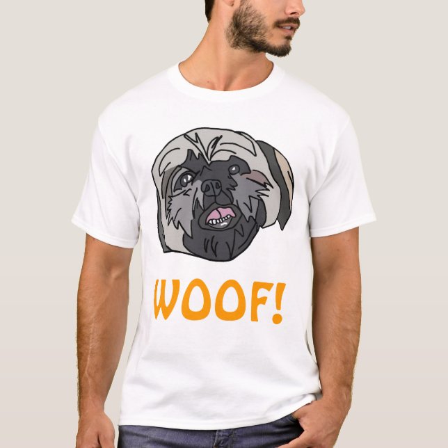 T-SHIRT WOOF ! (Devant)