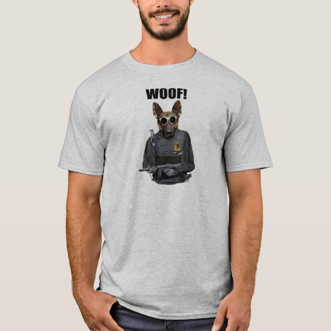 T-shirt Woof ! (Devant)