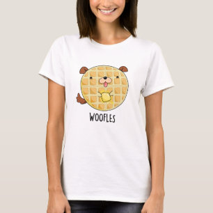 T-shirt Woofles Doggy Doggy Waffle Pun