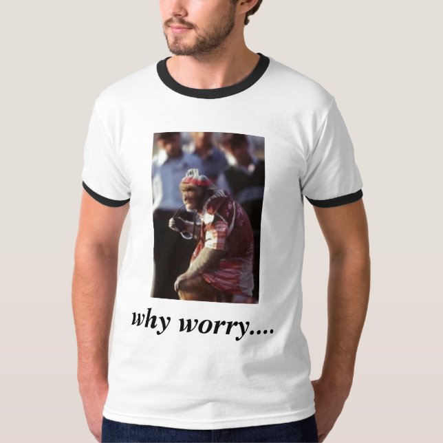 T-shirt wookie, pourquoi inquiétude…. (Devant)
