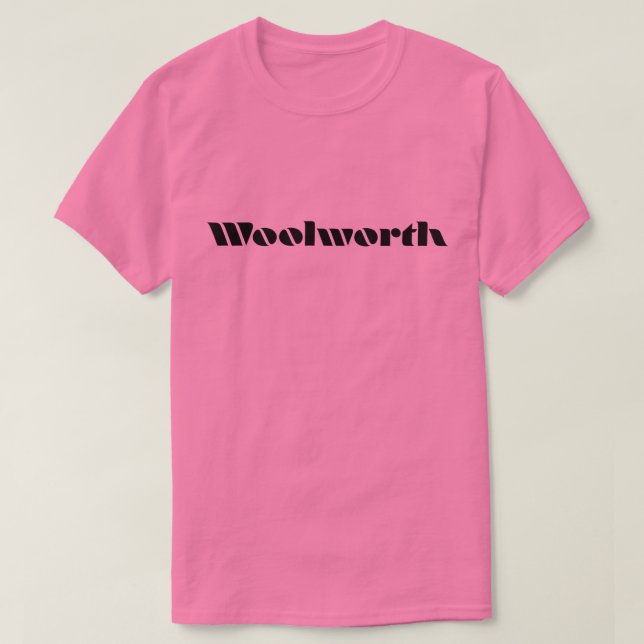 T-shirt Woolworth (Design devant)