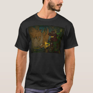 T-shirt Wooly Rhino À New York Apocalypse Hunter.